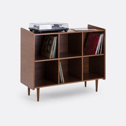 Mueble vintage para vinilos 113 cm, Ronda LA REDOUTE INTERIEURS image