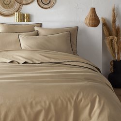 Housse de couette en coton lavé, brodée, Merida LA REDOUTE INTERIEURS image