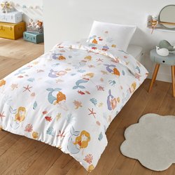 Mermaid Polycotton Bed Set with Rectangular Pillowcase SO'HOME image