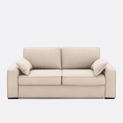 Schlafsofa aus Feinrippsamt, Bultex, Cecilia LA REDOUTE INTERIEURS image
