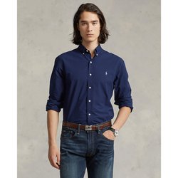 Hemd aus Stretch-Popeline, Regular-Fit POLO RALPH LAUREN image