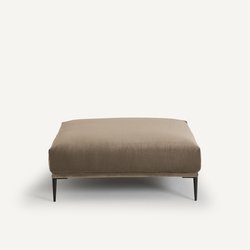 Repose-pied XL velours, Oscar design E.Gallina AM.PM image