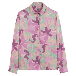 Рубашка из сатина с цветочным принтом LA REDOUTE COLLECTIONS image