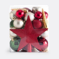 Weihnachtskugel-Set, 33 Teile Caspar LA REDOUTE INTERIEURS image
