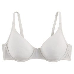 Reggiseno a balconcino tinta unita in cotone LA REDOUTE COLLECTIONS image