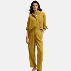 Pyjama en gaze de coton, Signature MARGOT LA REDOUTE COLLECTIONS image