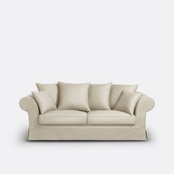 Sofá-cama Bultex, algodão, Adelia LA REDOUTE INTERIEURS image