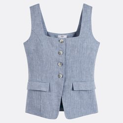 Gilet de costume, col carré, LENNOX SUNCOO image