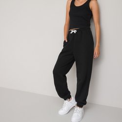 Брюки-джоггеры из мольтона LA REDOUTE COLLECTIONS image