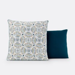 Keyiah Floral 100% Cotton Pillowcase LA REDOUTE INTERIEURS image