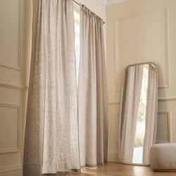 Cortinado em linho lavado, acabamento com fita franzida, Private AM.PM image