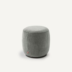 Reposapiés de terciopelo stonewashed, Rosebury diseño E AM.PM image