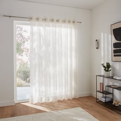 Nyong Wide Width Eyelet Curtain LA REDOUTE INTERIEURS image