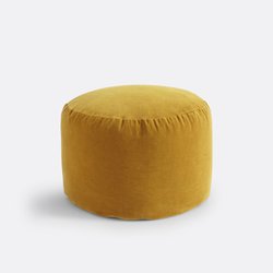 Pouf velours Velvet LA REDOUTE INTERIEURS image