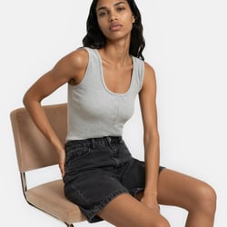 Canotta scollo tunisino, spalline larghe LA REDOUTE COLLECTIONS image