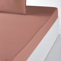 Drap housse enfant uni percale de coton biologique LA REDOUTE INTERIEURS image