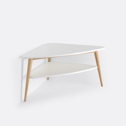 Meuble TV d'angle vintage double plateau, Jimi LA REDOUTE INTERIEURS image