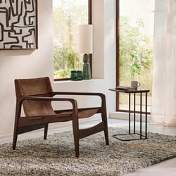 Beistelltisch aus anthrazitfarbener Keramik, TREBOR, Design Emmanuel Gallina AM.PM X EMMANUEL GALLINA image