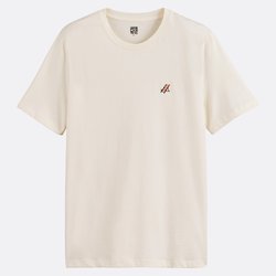 T-shirt girocollo maniche corte ricamata LA REDOUTE COLLECTIONS image