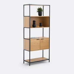 Estante modulável, 1 nicho, 2 portas, Volga LA REDOUTE INTERIEURS image