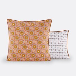 Summer Wax Graphic 100% Cotton Pillowcase LA REDOUTE INTERIEURS image