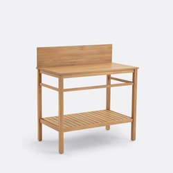Mobile sottolavabo Mercure, Acacia, 90 cm LA REDOUTE INTERIEURS image