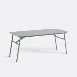 Steel Garden Table Hanso LA REDOUTE INTERIEURS image