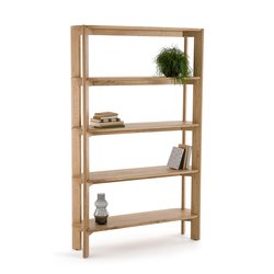 Etagère 5 tablettes chêne massif, Elmo LA REDOUTE INTERIEURS image