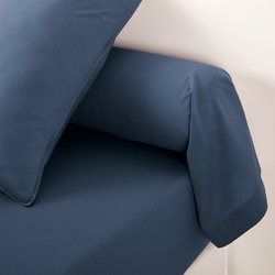 Nackenrollenbezug Scenario, unifarben, vorgewaschene Baumwolle LA REDOUTE INTERIEURS image