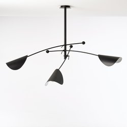 Lampadario 3 bracci orientabili, Funambule AM.PM image