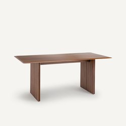 Table en noyer massif L180 cm, Minela AM.PM image