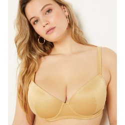 Haut de maillot de bain push up idyllique Etam or La Redoute