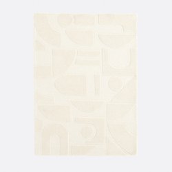 Ковер с графическим узором 100% шерсть, Melko LA REDOUTE INTERIEURS image