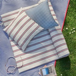 Gestreifte Outdoor-Matratze Aline LA REDOUTE INTERIEURS image