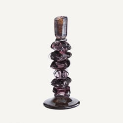 Bougeoir en verre soufflé bouche, H29,5 cm, Qimera AM.PM image