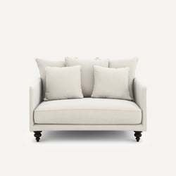 Canapé 2 places compact velours chenille, Lazare AM.PM image