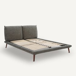 Lit en lin avec sommier, Aurore design E. Gallina AM.PM image