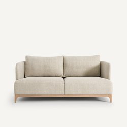 Canapé compact, coton lin, Jabote AM.PM image