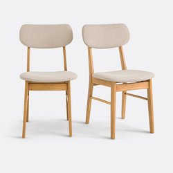 Lot de 2 chaises vintage, Selyn LA REDOUTE INTERIEURS image