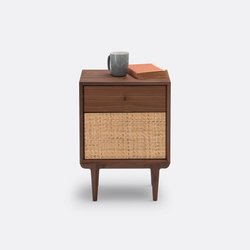 Dalqui Vintage Cane Bedside Table LA REDOUTE INTERIEURS image