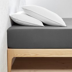 Drap housse jersey 30% coton recyclé bonnet 35 cm LA REDOUTE INTERIEURS image