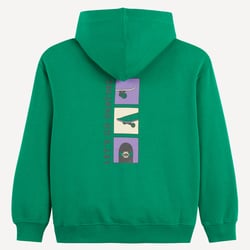 Sweat com capuz, em moletão LA REDOUTE COLLECTIONS image