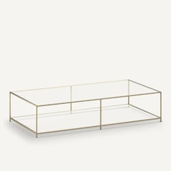 Table basse rectangulaire verre trempé, Sybil AM.PM image
