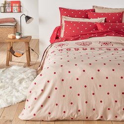 Edelweiss Polka Dot Cotton Duvet Cover SO'HOME image