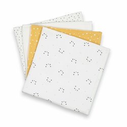 Lot de 4 Langes imprimé LA REDOUTE COLLECTIONS image