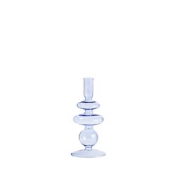 Chilava 20cm High Glass Candlestick LA REDOUTE INTERIEURS image