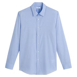 Cotton Slim Fit Shirt LA REDOUTE COLLECTIONS image
