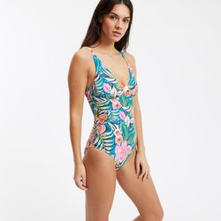 Bañador triángulo de 1 pieza, estampado floral ANNE WEYBURN image