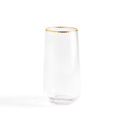 Lot de 4 verres à eau striés Lurik LA REDOUTE INTERIEURS image