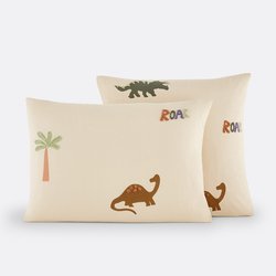 Alto 50% Recycled Cotton Pillowcase LA REDOUTE INTERIEURS image
